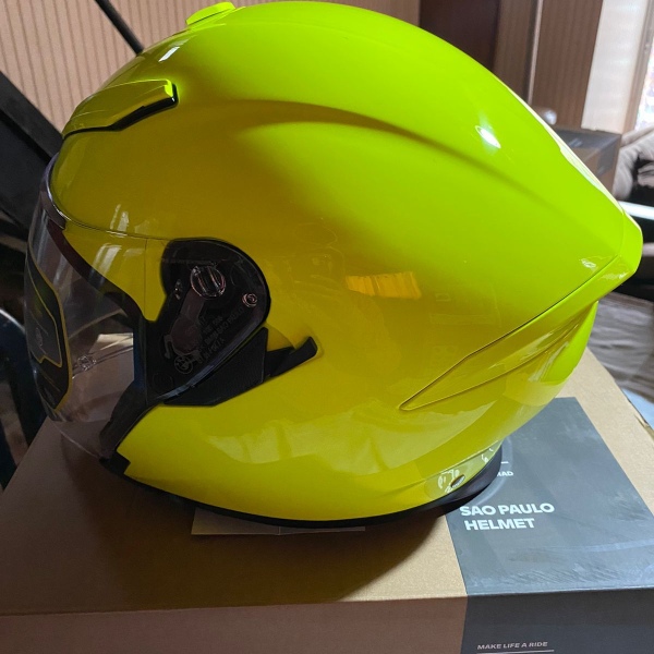 Casco Sao Paulo Ece Yellow Talla: 59/60