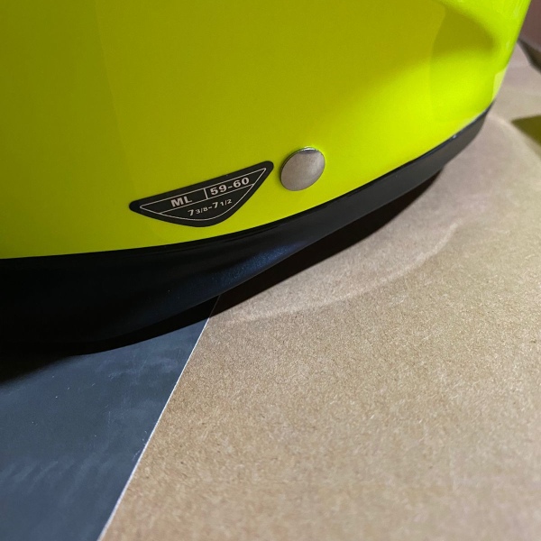 Casco Sao Paulo Ece Yellow Talla: 59/60